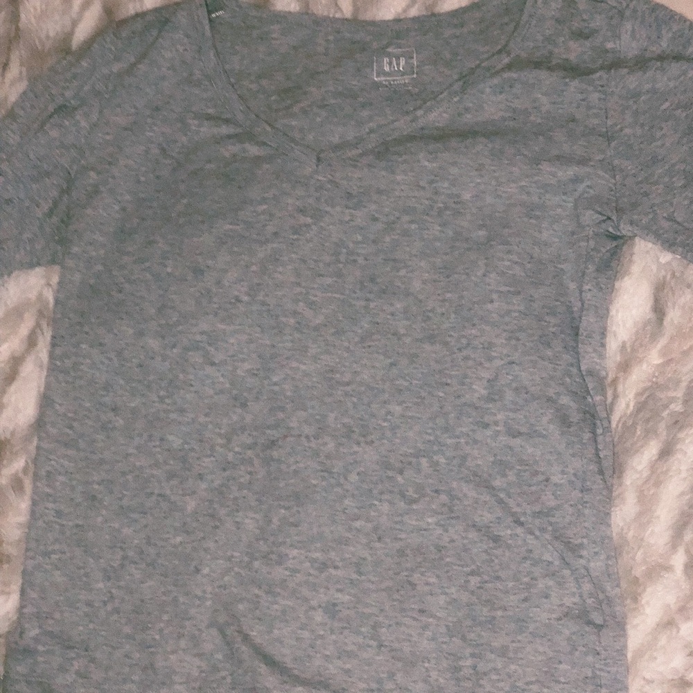 Long sleeve soft grey